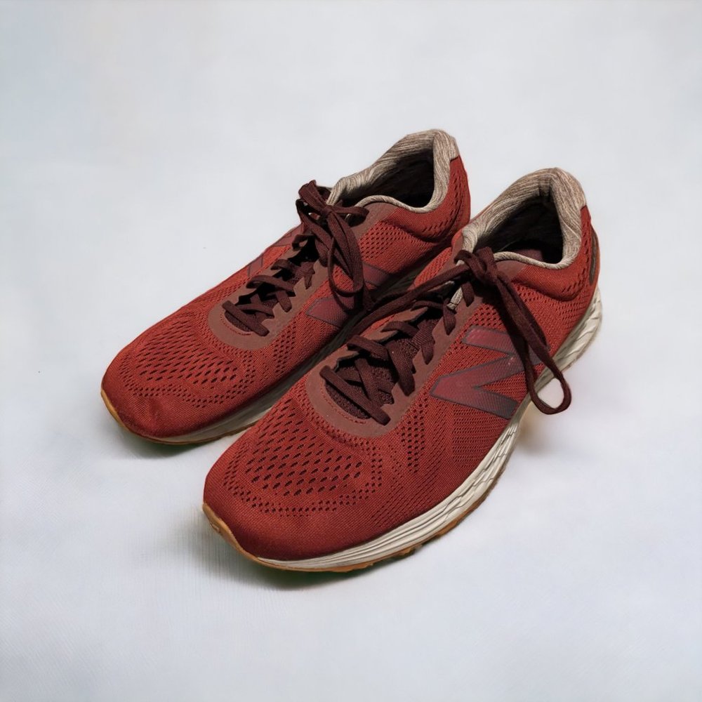 New Balance Fresh Foam Arishi Men's Running Shoes/Trainers Red/Burgundy Size 14